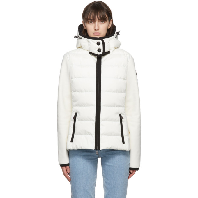 Moncler Grenoble Off-White Teddy Bear Fleece Jacket