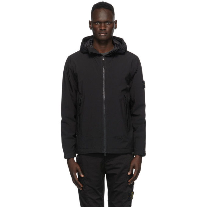 Stone Island Stone Island Black Primaloft® Soft Shell-R Jacket