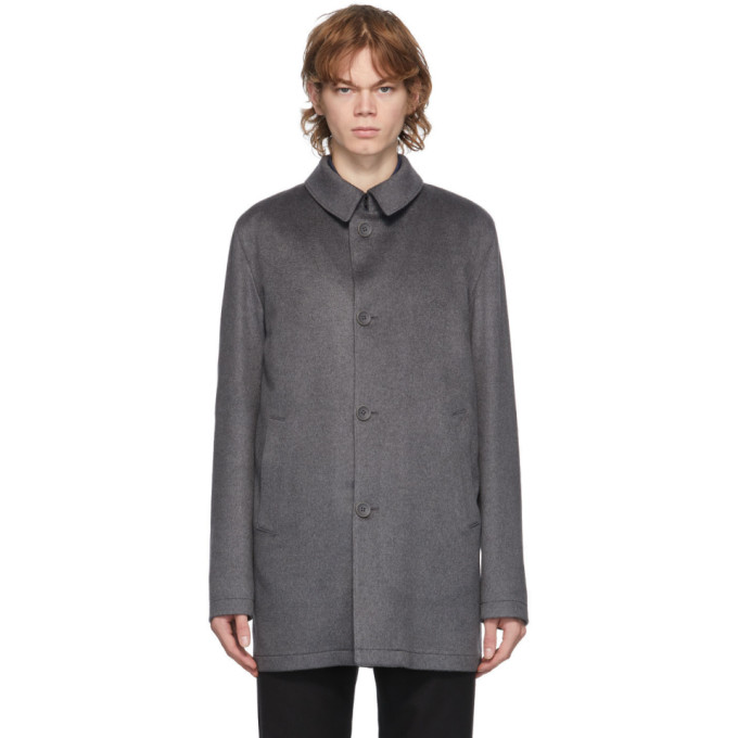 Herno Herno Grey Cashmere Topper Jacket