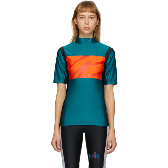 Martine Rose SSENSE Exclusive Green Cycling T-Shirt