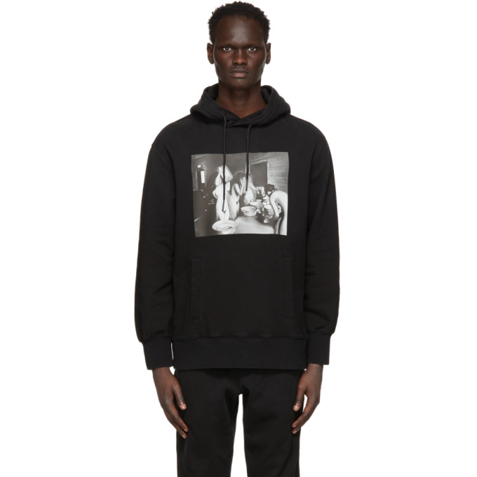 Rochambeau Black Nick Farhi Edition Core Graphic Hoodie