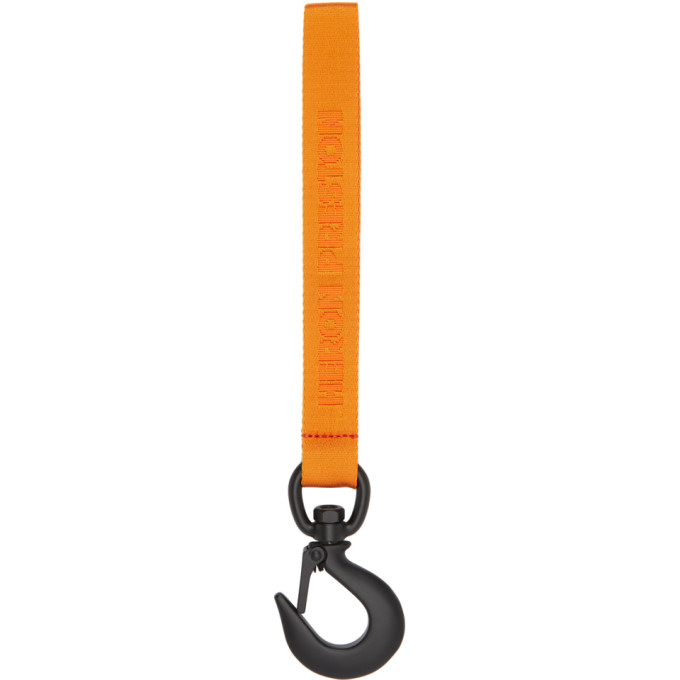 Heron Preston Orange and Black Heavy Duty Keyring