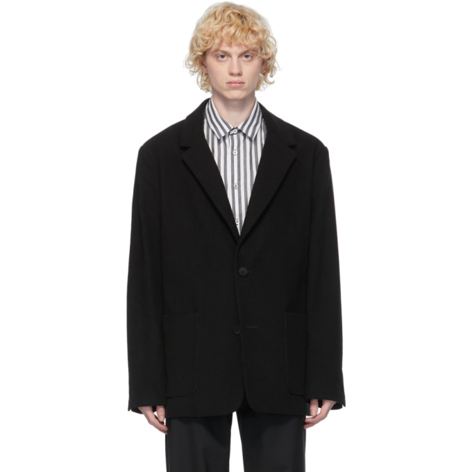 HOPE Black Moleskin Boss Blazer