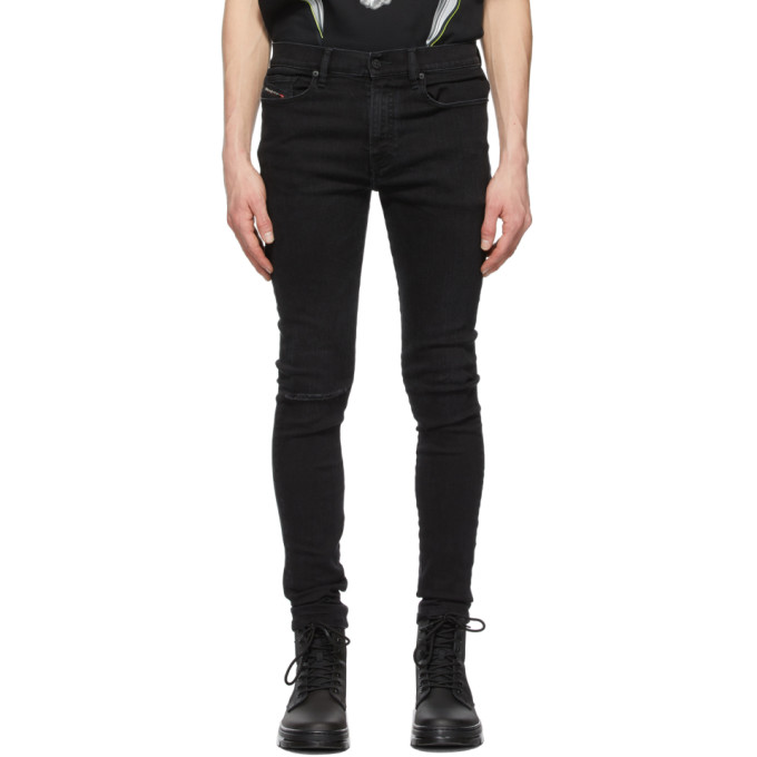 Diesel Black D-Amny-Y L.32 Jeans