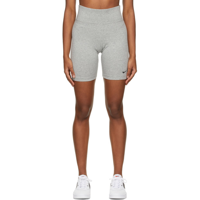 Nike Grey Sportswear Leg-A-See Bike Shorts