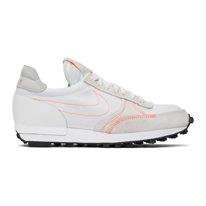 Nike Womens WMNS Daybreak-Type White Hyper Crimson Running Shoes/Sneakers DA7729-101 - DA7729-101