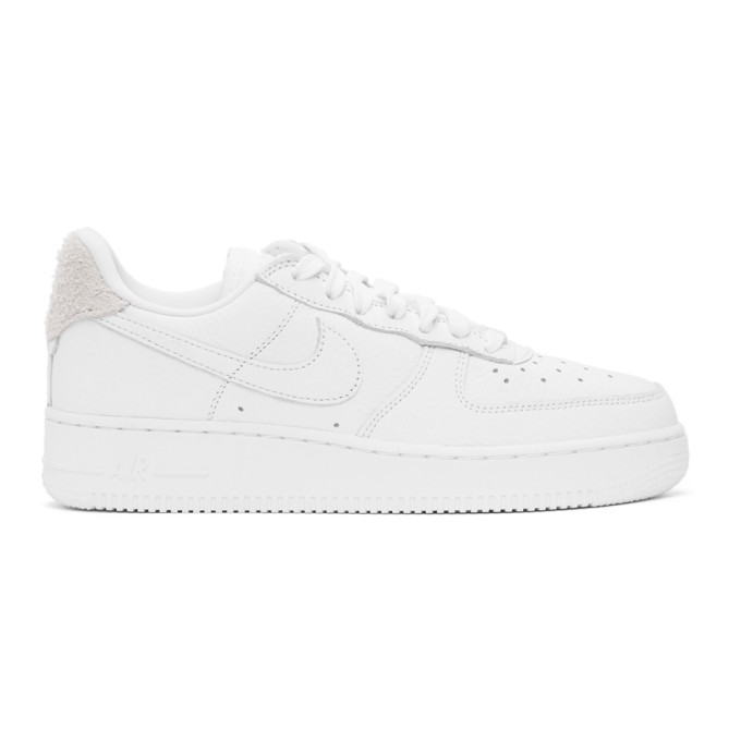 Click to view more detailed imagery on our partner's website Nike Air Force 1 '07 Craft Sneakers In 101 White/w
