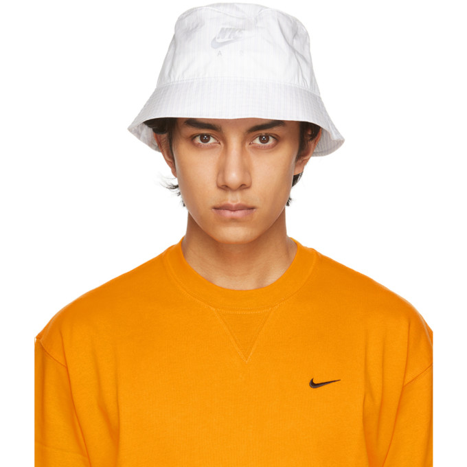 Nike White & Blue Kim Jones Edition U Nrg Am Bucket Hat