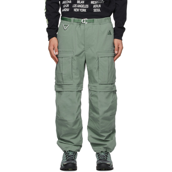 Nike Green ACG Smith Summit Cargo Pants