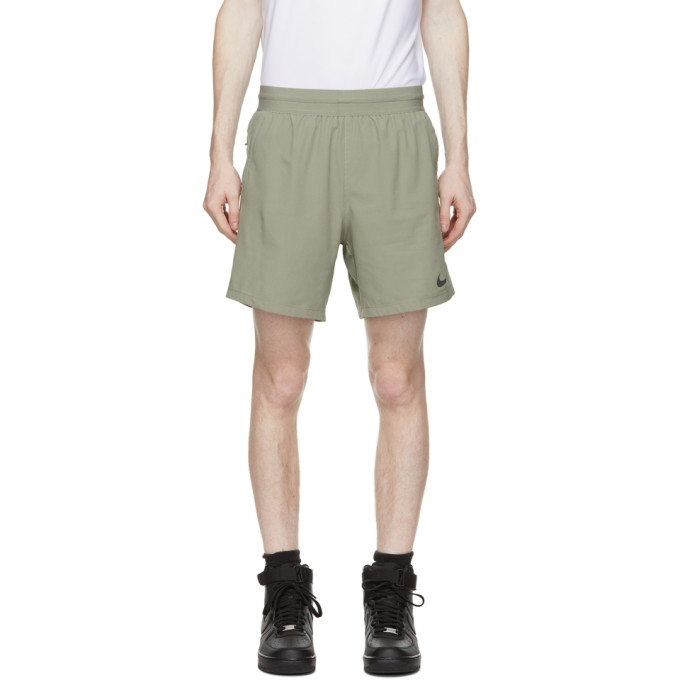 Nike Khaki Pro Logo Shorts