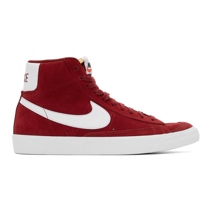 blazers shoes red