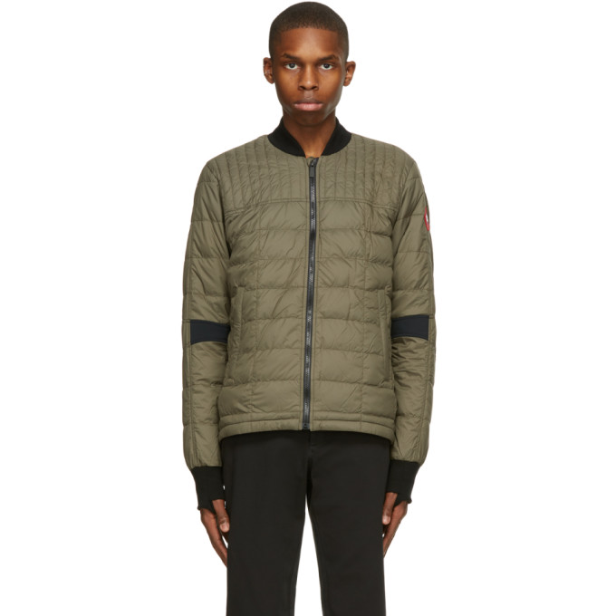 Canada Goose Green Down Dunham Jacket