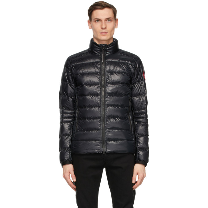 Canada Goose Black Down Packable Crofton Jacket