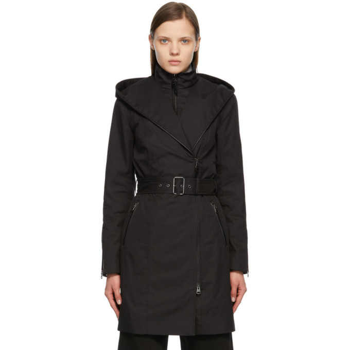 Mackage Black Adela Trench Coat