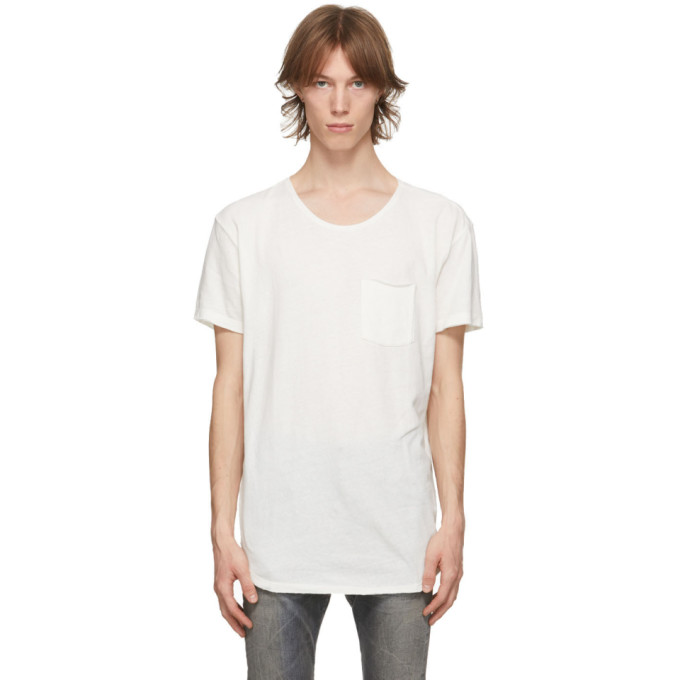 R13 White Pocket T-Shirt