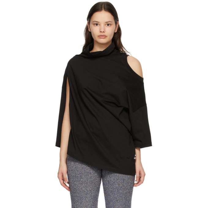 ADER error Black Twisted Turtleneck