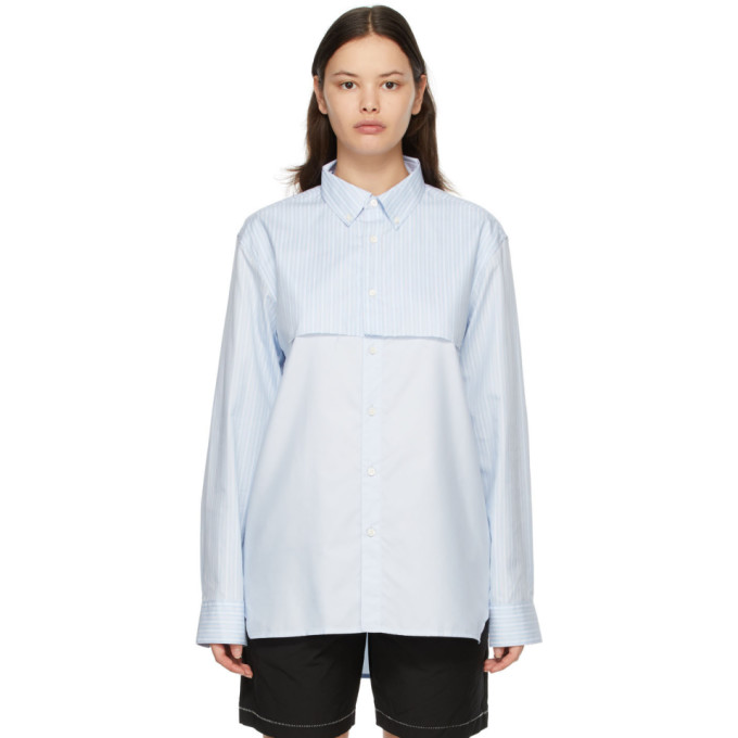 ADER error Blue Striped Shirt