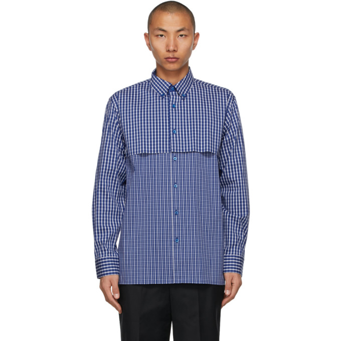 ADER error Blue Check Shirt