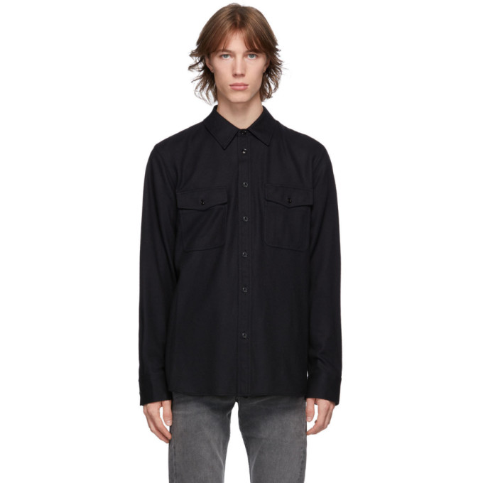 rag and bone rag and bone Black Wool Jack Jacket