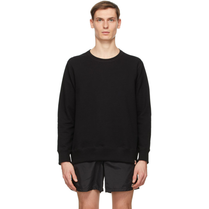 Bather Black Crewneck Sweatshirt