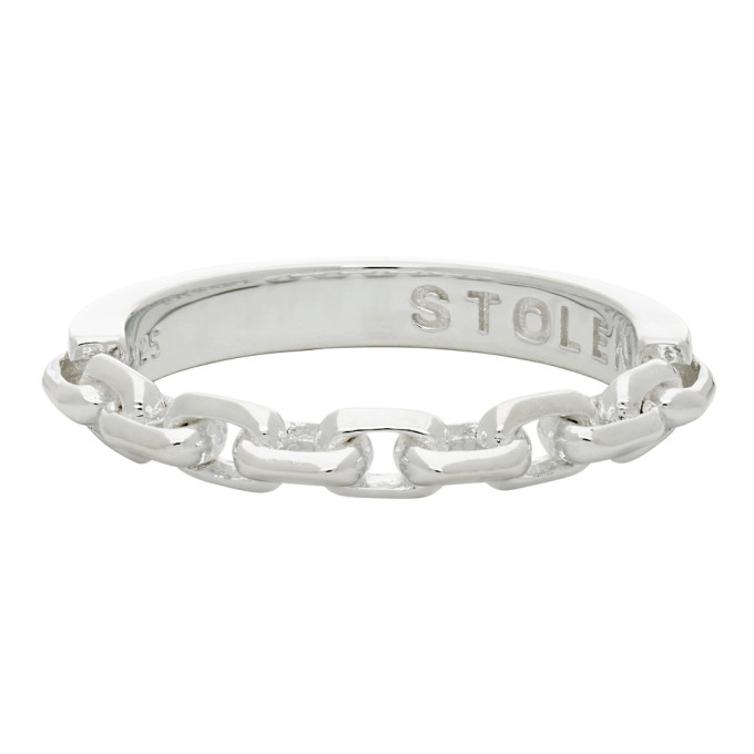 Stolen Girlfriends Club Silver Chain Ring