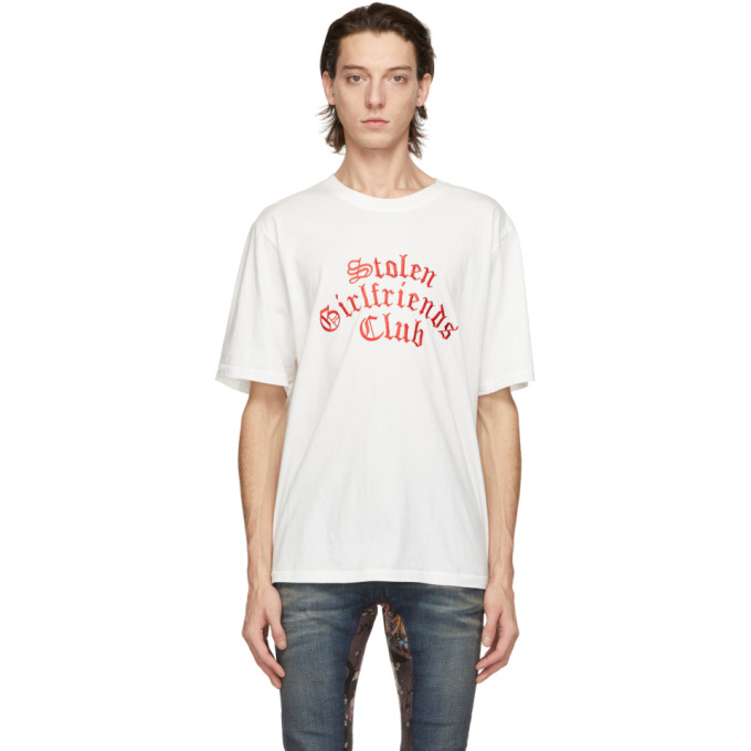 Stolen Girlfriends Club White Arch Gothic Classic T-Shirt