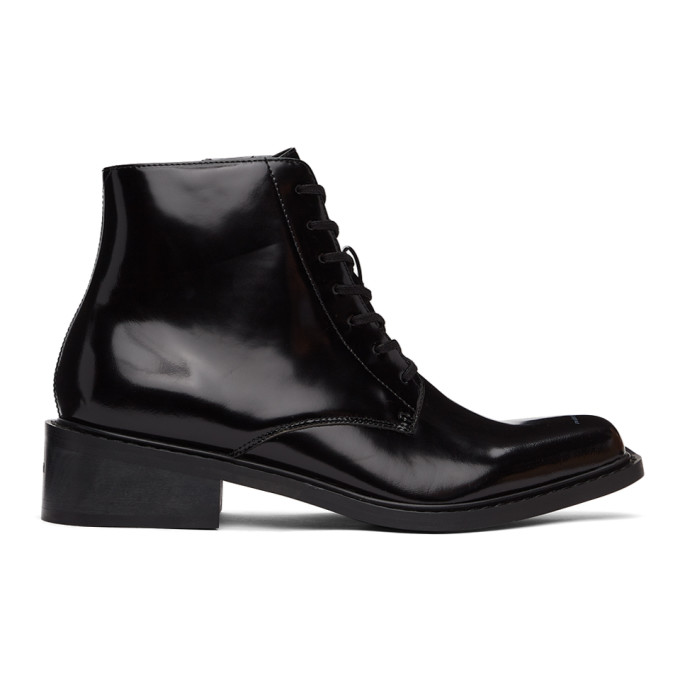 STOLEN GIRLFRIENDS CLUB BLACK ISOLATION BOOTS