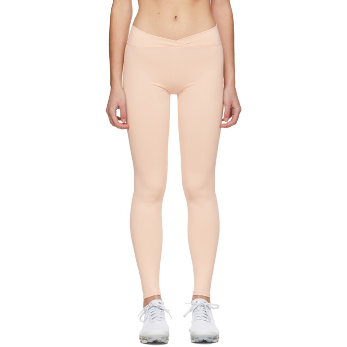 Live the Process Beige V Leggings