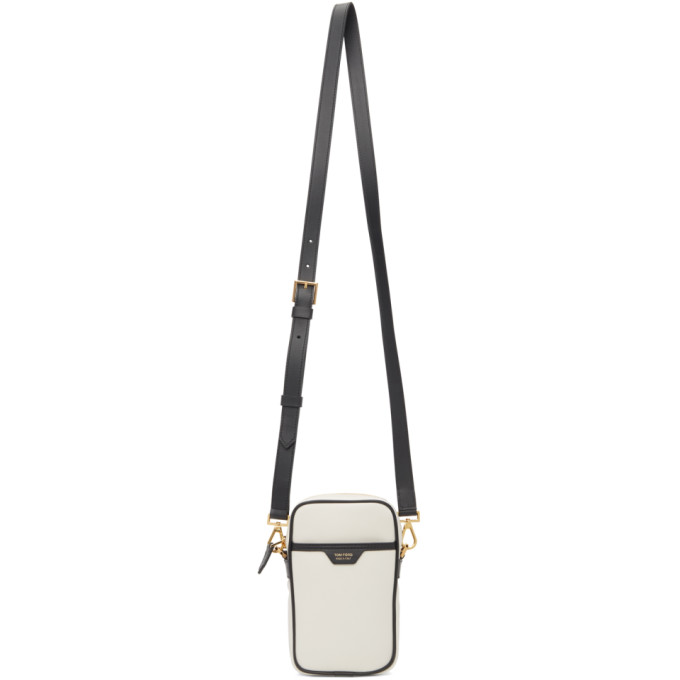 Tom Ford Off-White Mini Buckley Messenger Bag