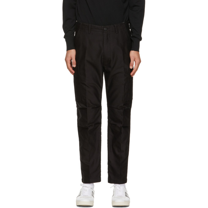 Tom Ford Black Military Cargo Pants