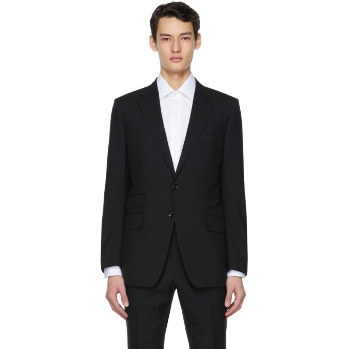 Tom Ford Black Wool OConnor Blazer