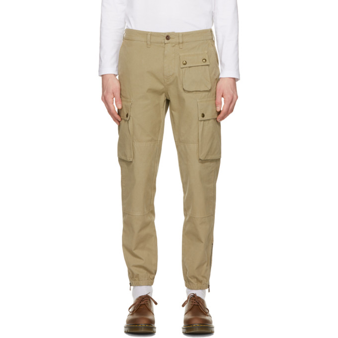 Belstaff Beige Trialmaster Cargo Pants