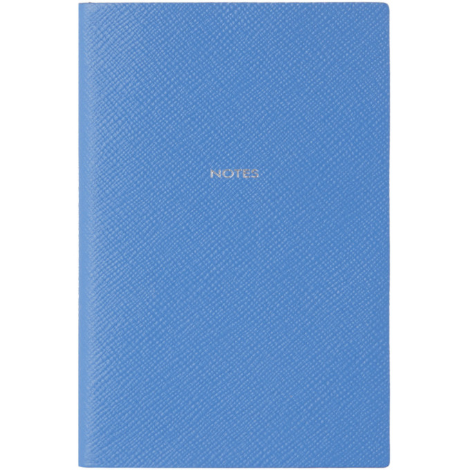 Smythson Blue Notes Chelsea Notebook