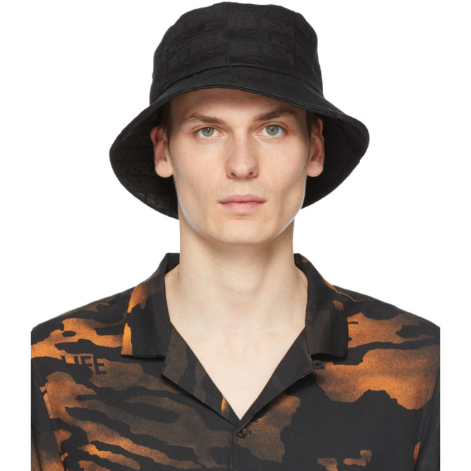 Ksubi Black Icognito Bucket Hat