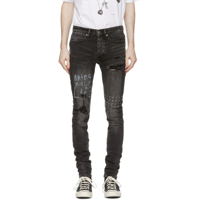 Ksubi Grey Van Winkle Jeans In Denim 