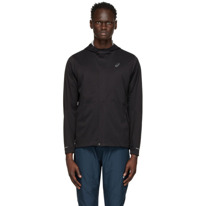 Image of Asics Black Accelerate Running Jacket (2011A976)