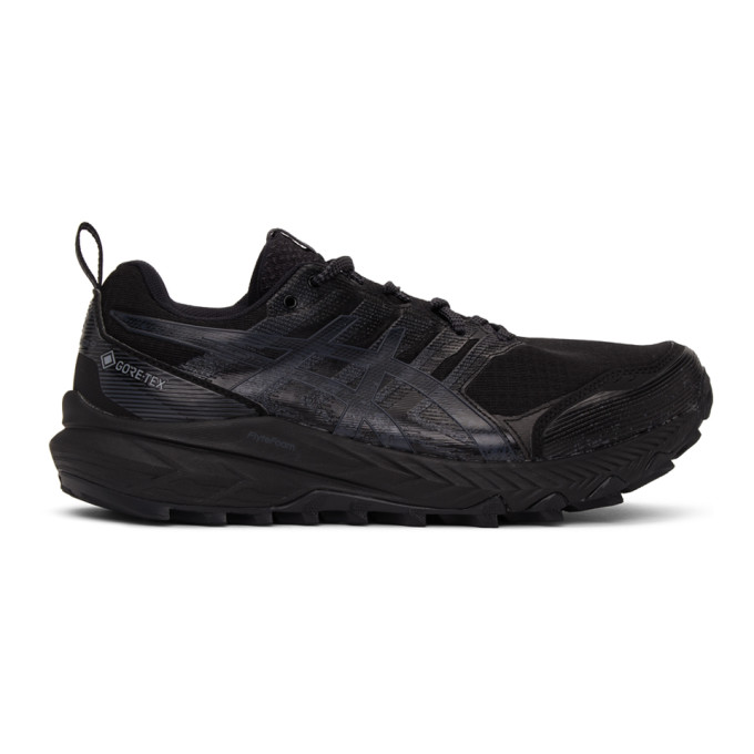 Image of Asics Black and Grey Gel-Trabuco 9 GT-X Sneakers (1011B027)