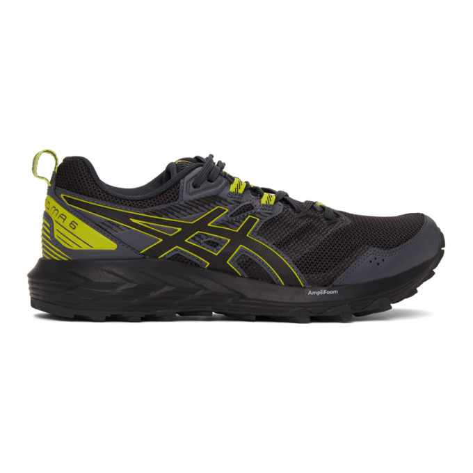Image of Asics Grey Gel-Sonoma 6 Sneakers (1011B050)