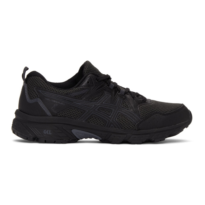 Image of Asics Black Gel-Venture 8 Sneakers (1011A824)