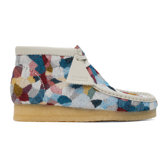 Clarks Originals Multicolor Patchwork Wallabee Desert Boots