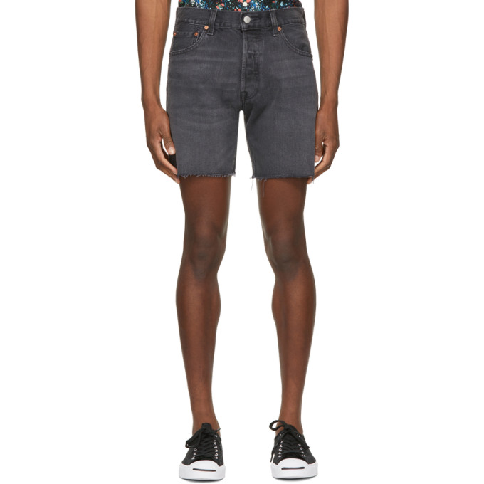 Levi's Black 501 '93 Cut-off Shorts In Itstime