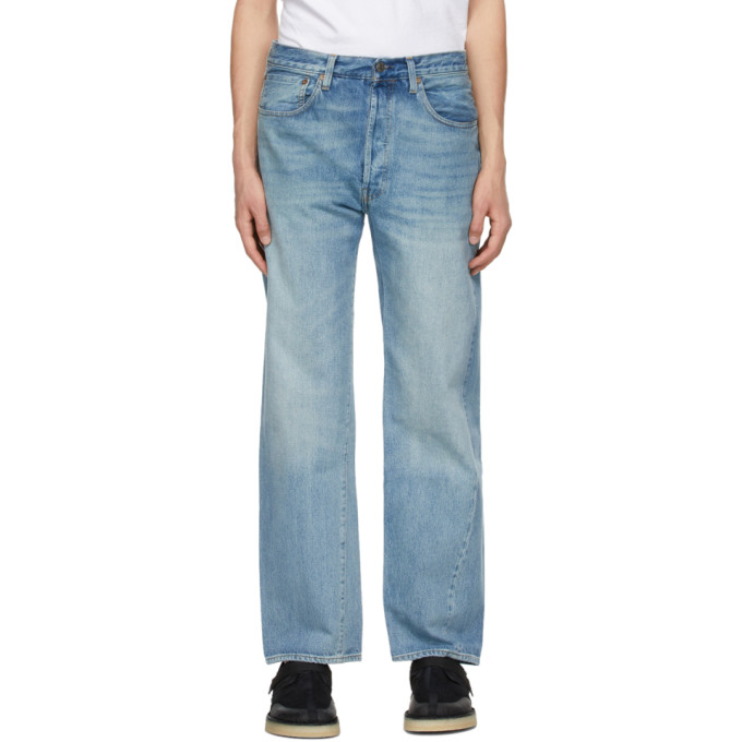 Levi's Blue 1955 501 Jeans In Runaways