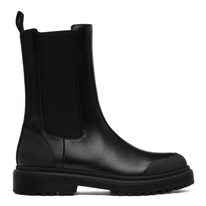 Moncler Black Patty Chelsea Boots