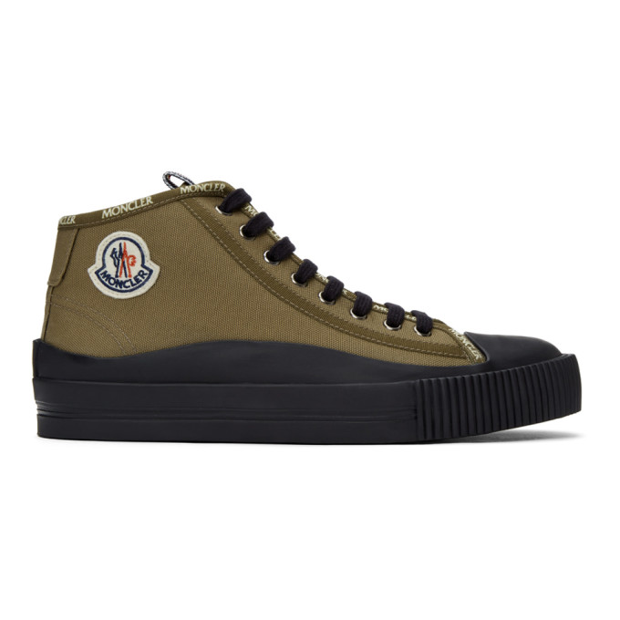 Moncler Khaki Lissex Sneakers