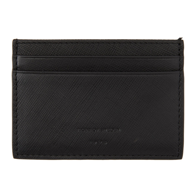 Tiger of Sweden Black Wharf S Card Holder