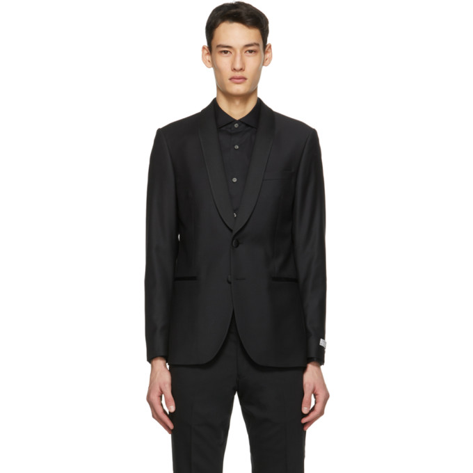 Tiger of Sweden Black Jinatra Tuxedo Blazer