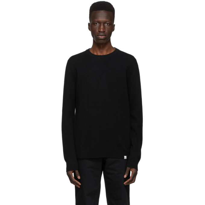 Norse Projects Black Wool Sigfred Sweater