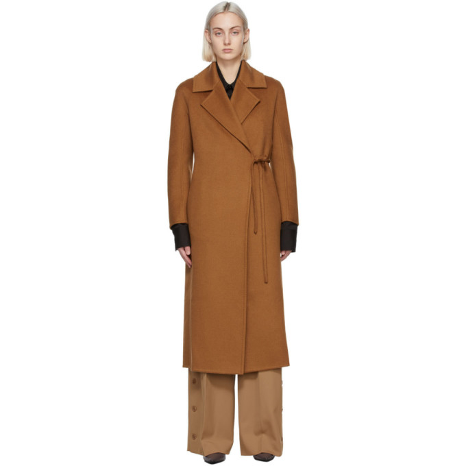 Max Mara Tan Camel Piroghe Coat