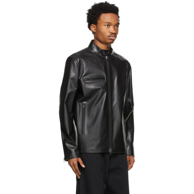 ACNE STUDIOS BLACK LEATHER JACKET