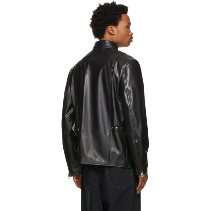 ACNE STUDIOS BLACK LEATHER JACKET